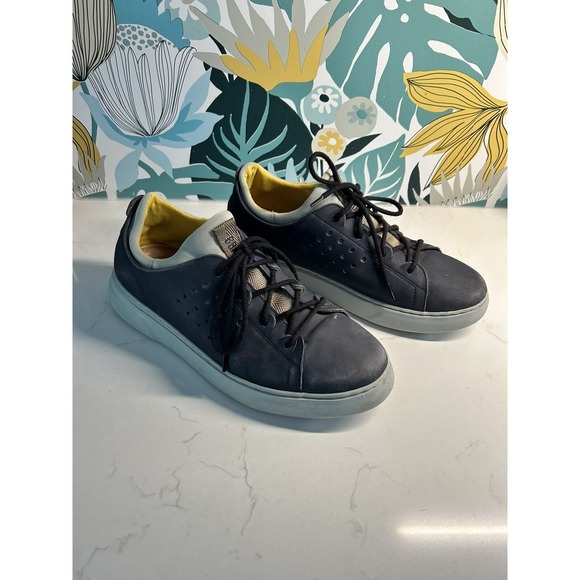 samuel hubbard Other - Samuel Hubbard Men's 'Flight Sport' Navy Leather Comfortable Sneakers Size 9.5